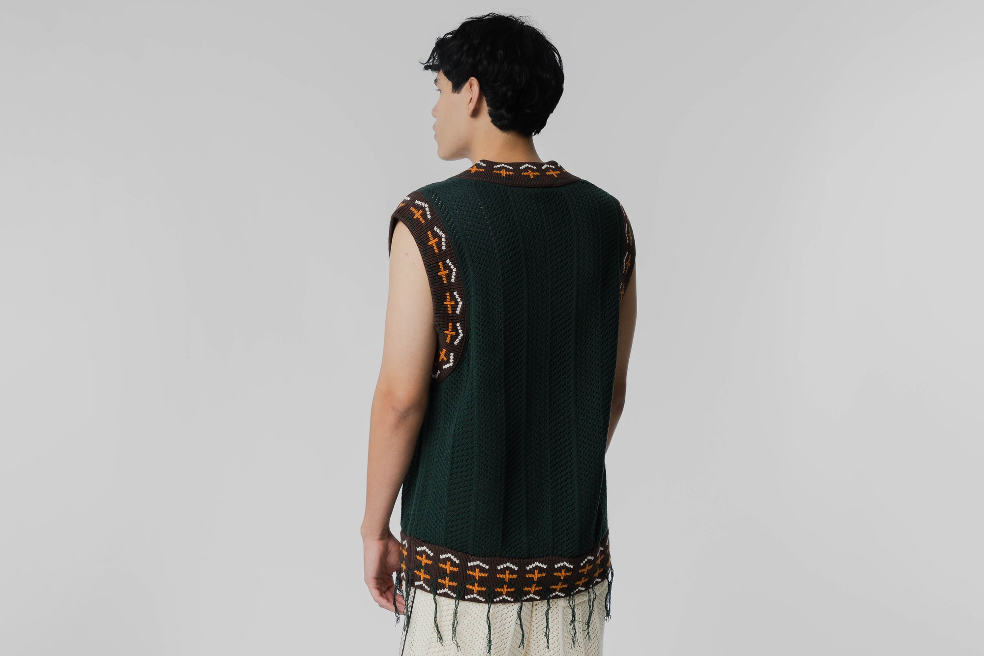 adidas CLOT by Edison Chen Crochet Vest