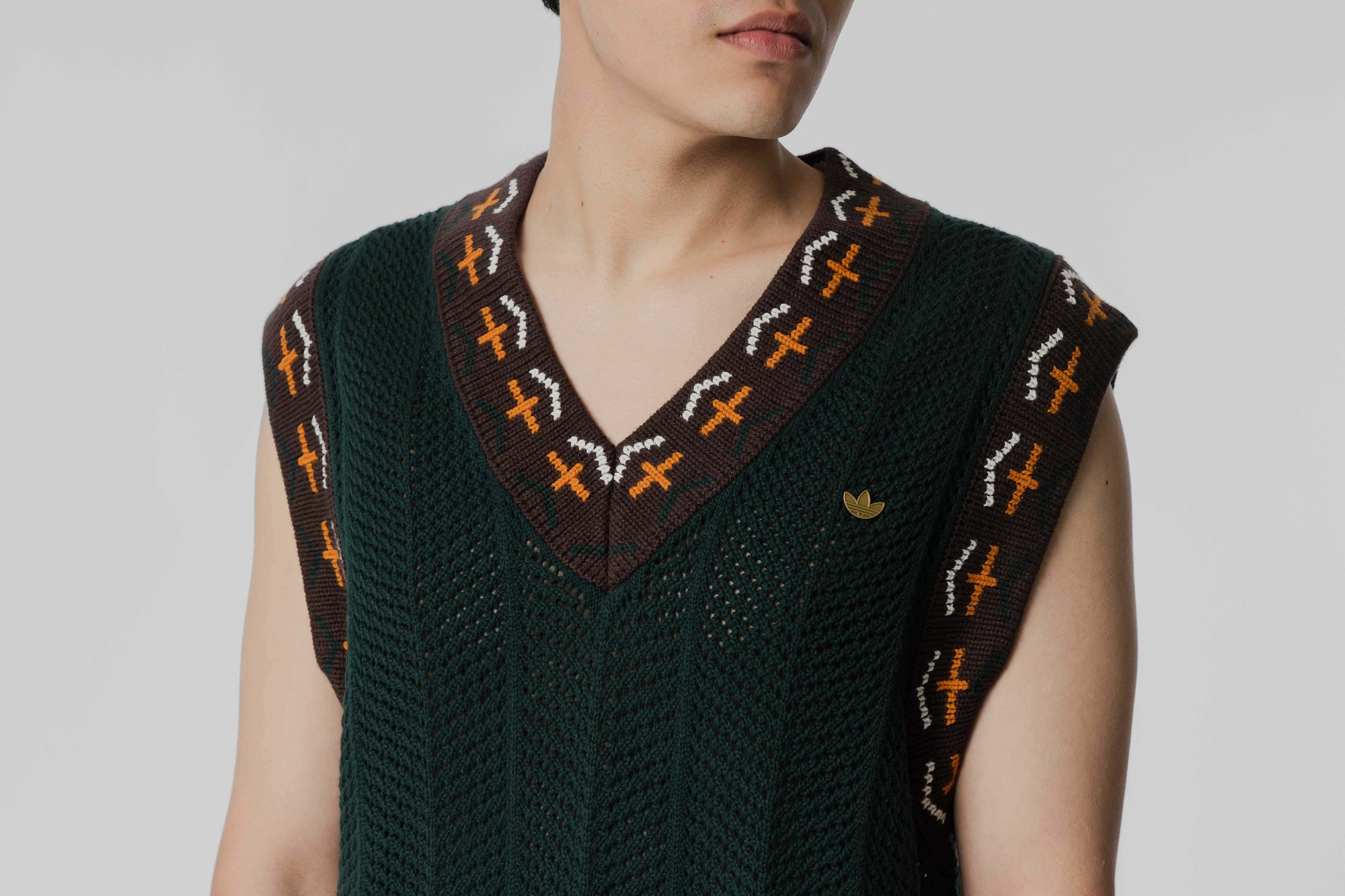 adidas CLOT by Edison Chen Crochet Vest