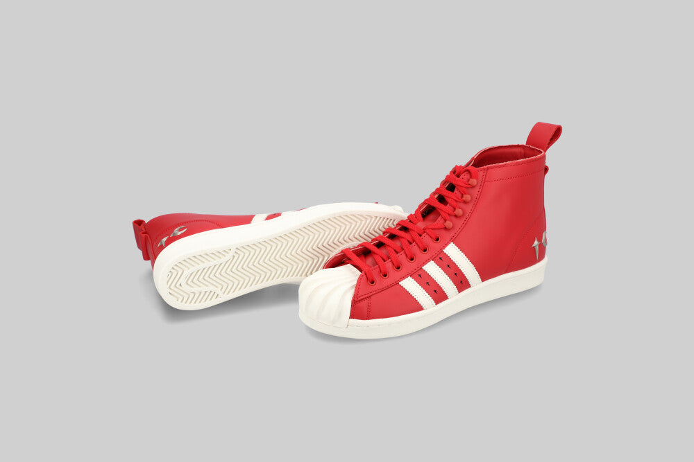 adidas x Thug Club Superstar Boot Luxe 'Red White' - JP6518