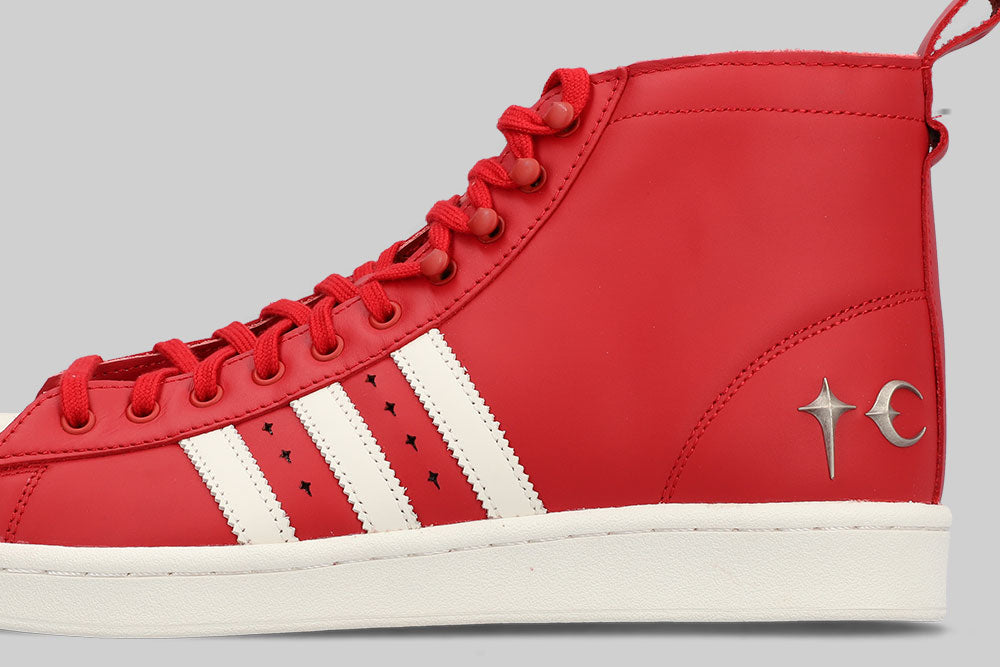 adidas x Thug Club Superstar Boot Luxe 'Red White' - JP6518