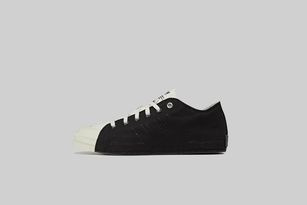 adidas Y-3 Nizza Low 'Orbit Grey and Black' - JQ8822