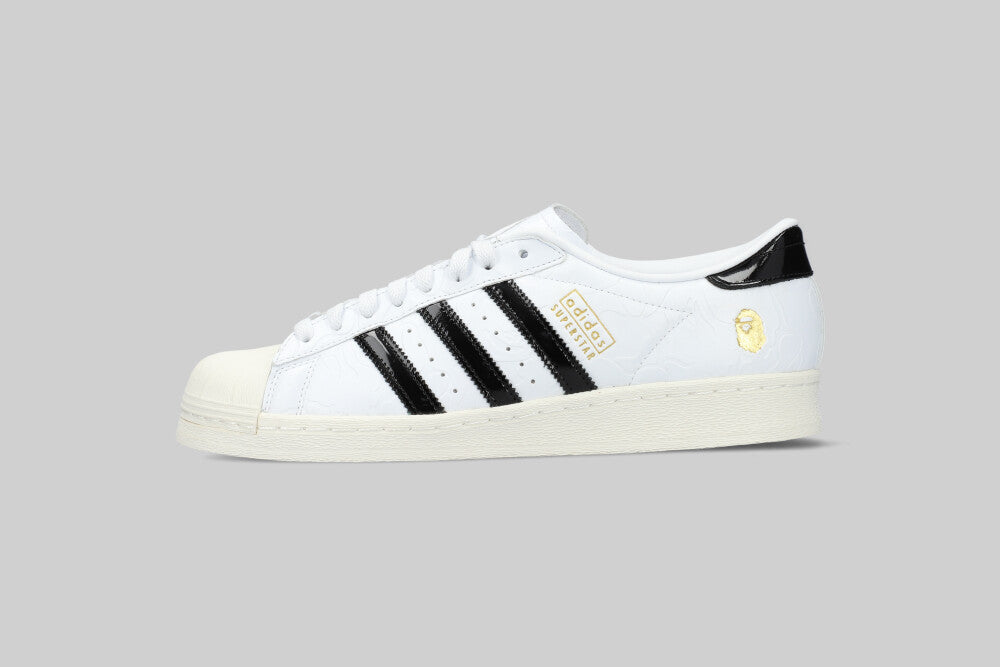 adidas x BAPE Superstar Vintage 'Cloud White' - [sku] - Lust México