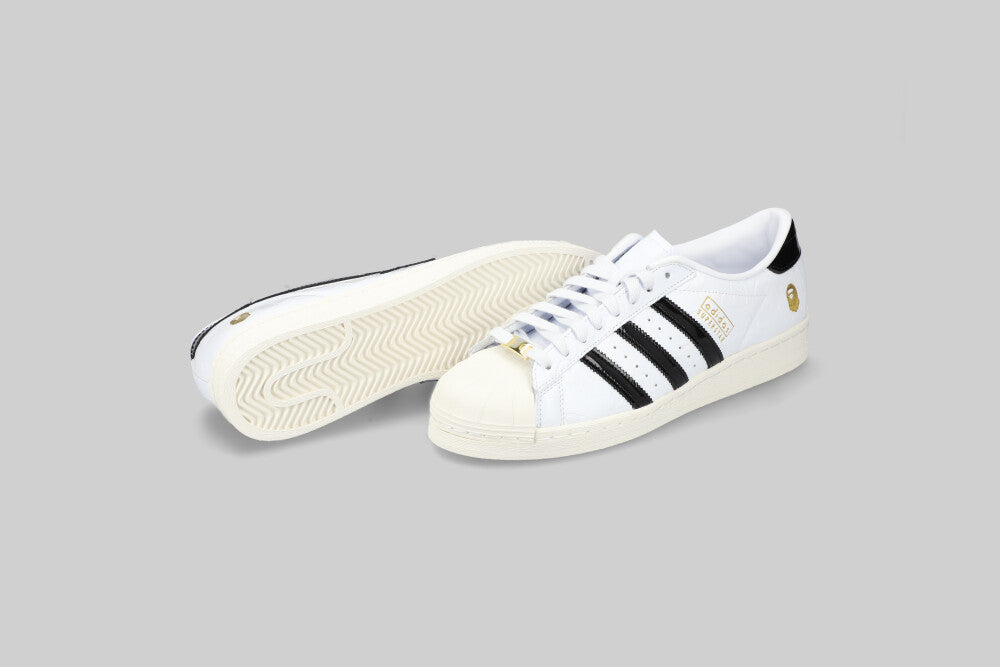 adidas x BAPE Superstar Vintage 'Cloud White' - [sku] - Lust México