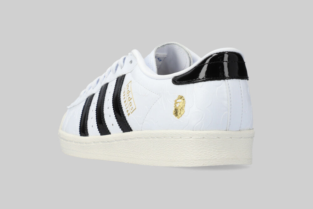 adidas x BAPE Superstar Vintage 'Cloud White' - [sku] - Lust México