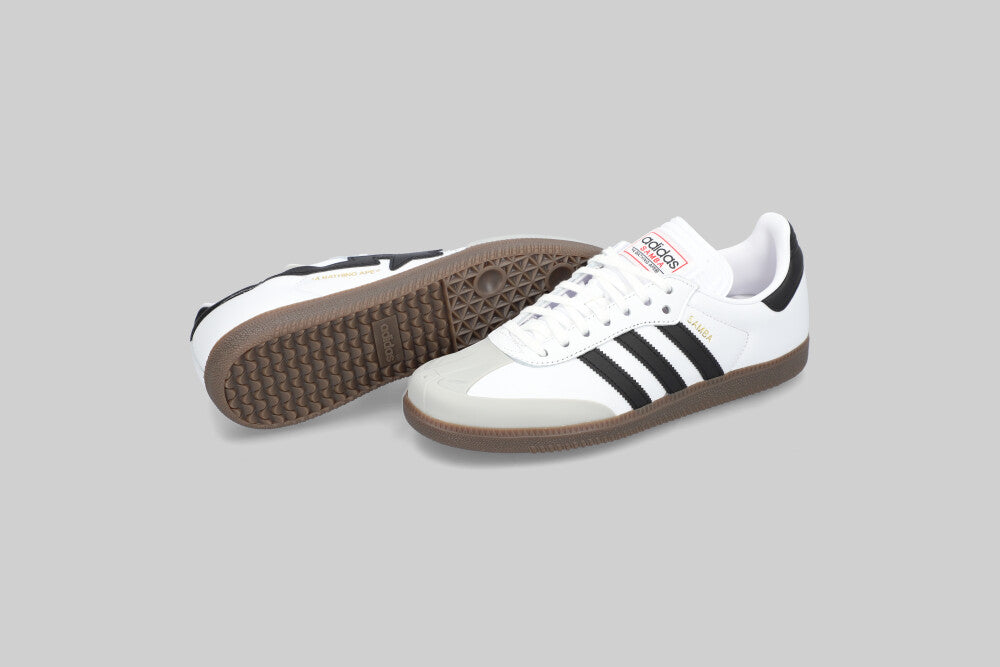 adidas x BAPE Football Samba 'White Black Gum' - JR9245