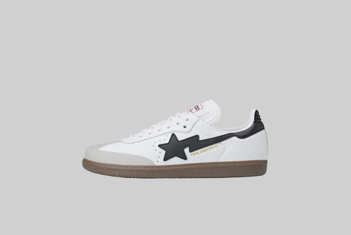 adidas x BAPE Samba 'White Black Gum' - JR9245 FTW - SNEAKERS - UNISEX - ADULT - QS - FA - 25 en Lust México
