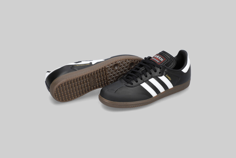 adidas x BAPE Football Samba 'Black and White' - JR9246