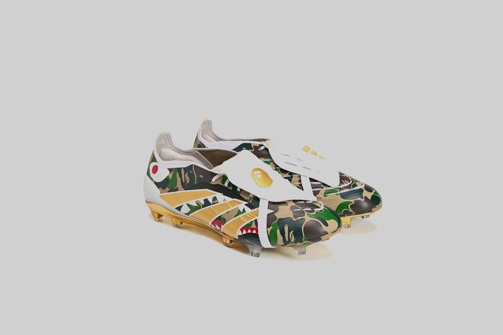 adidas x BAPE Predator Elite Tongue FG 'Gold Metallic' FTW - SNEAKERS - MEN - ADULT - QS - FA - 25 en Lust México