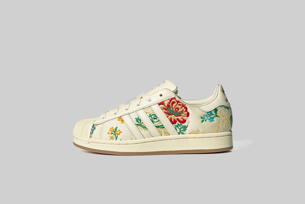 Women's adidas Superstar II 'Floral Embroidery'