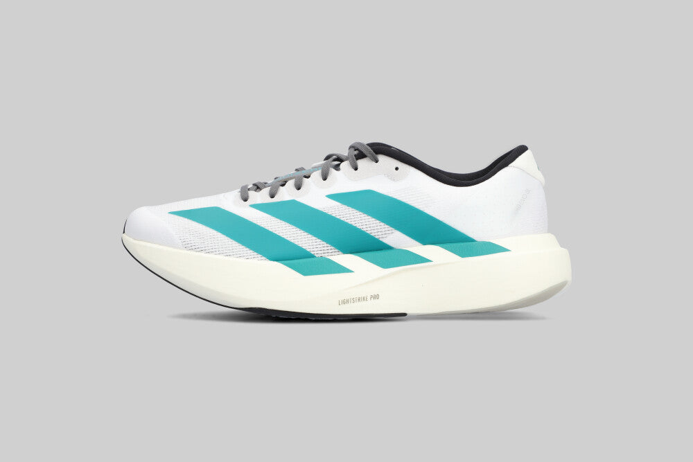 adidas Adizero EVO SL 'Cloud White and Pure Teal'