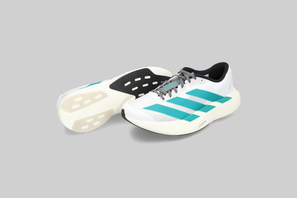 adidas Adizero EVO SL 'Cloud White and Pure Teal'