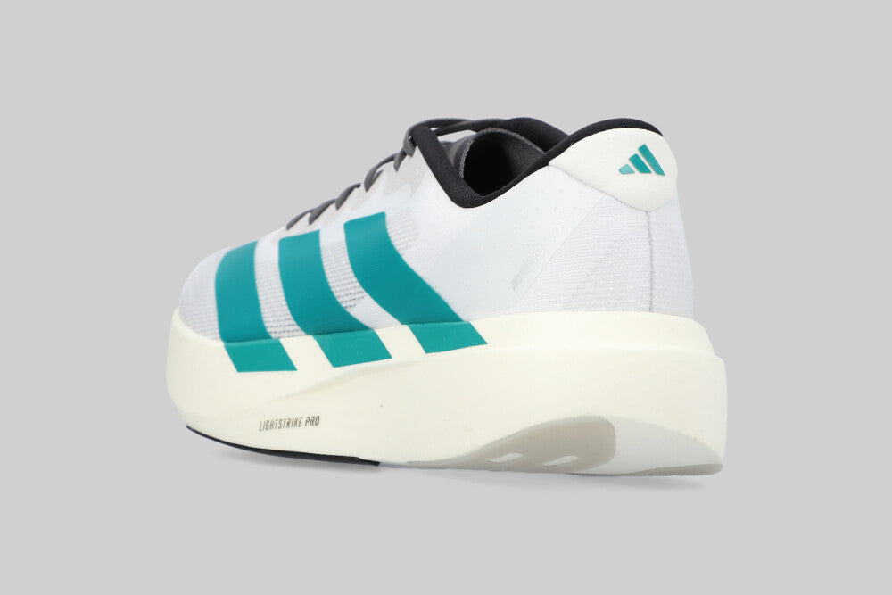 adidas Adizero EVO SL 'Cloud White and Pure Teal'