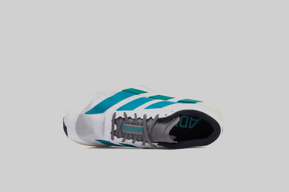 adidas Adizero EVO SL 'Cloud White and Pure Teal' - [sku] - Lust México