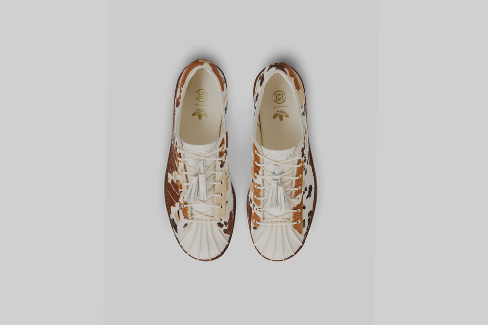 adidas x CLOT Superstar Dress 'Cow Print' - JS5024