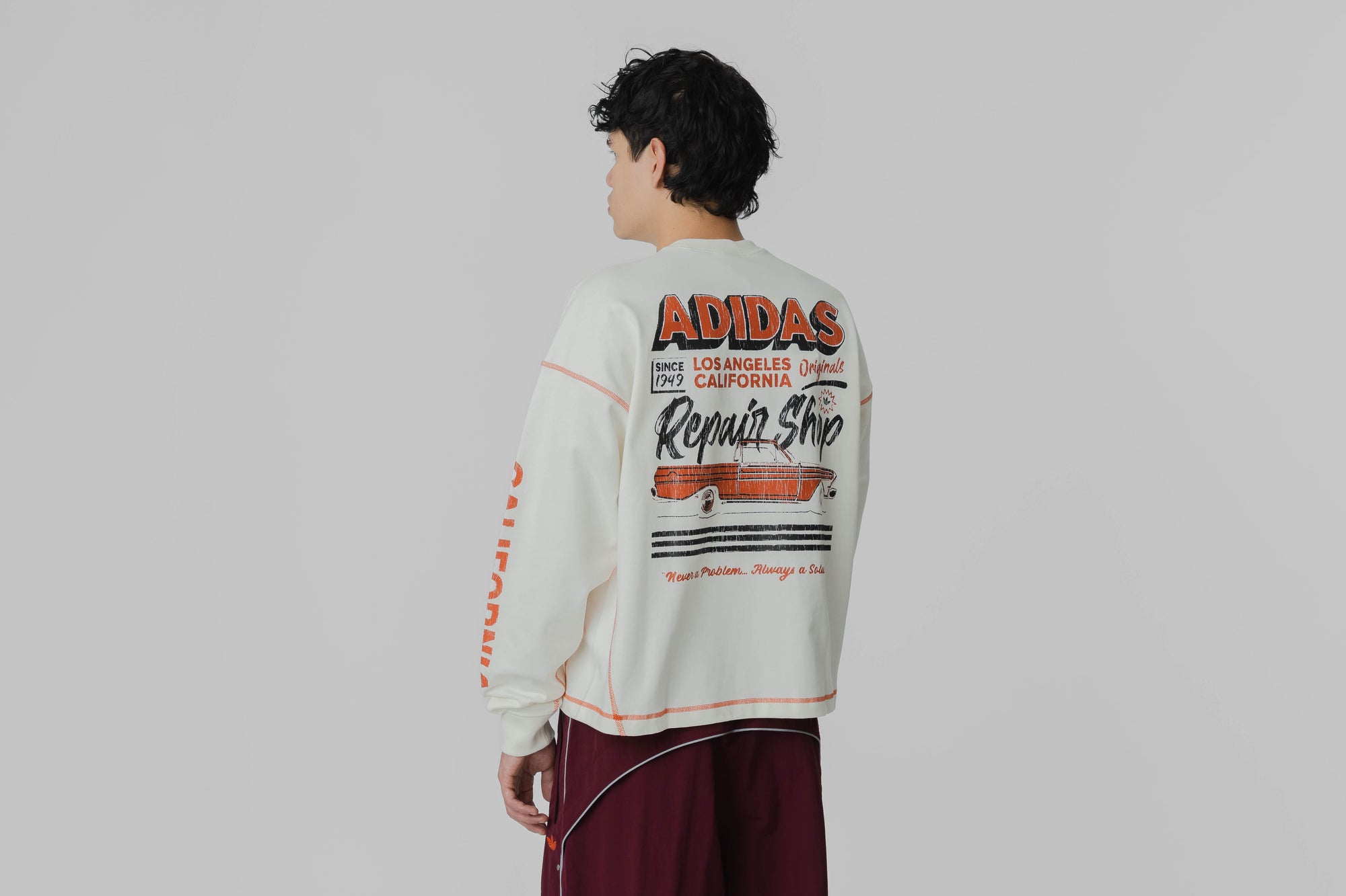 adidas Originals x OG L.A. Long Sleeve Tee - JX6142