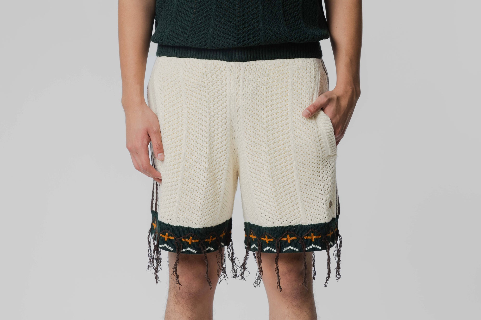 adidas CLOT by Edison Chen Crochet Shorts