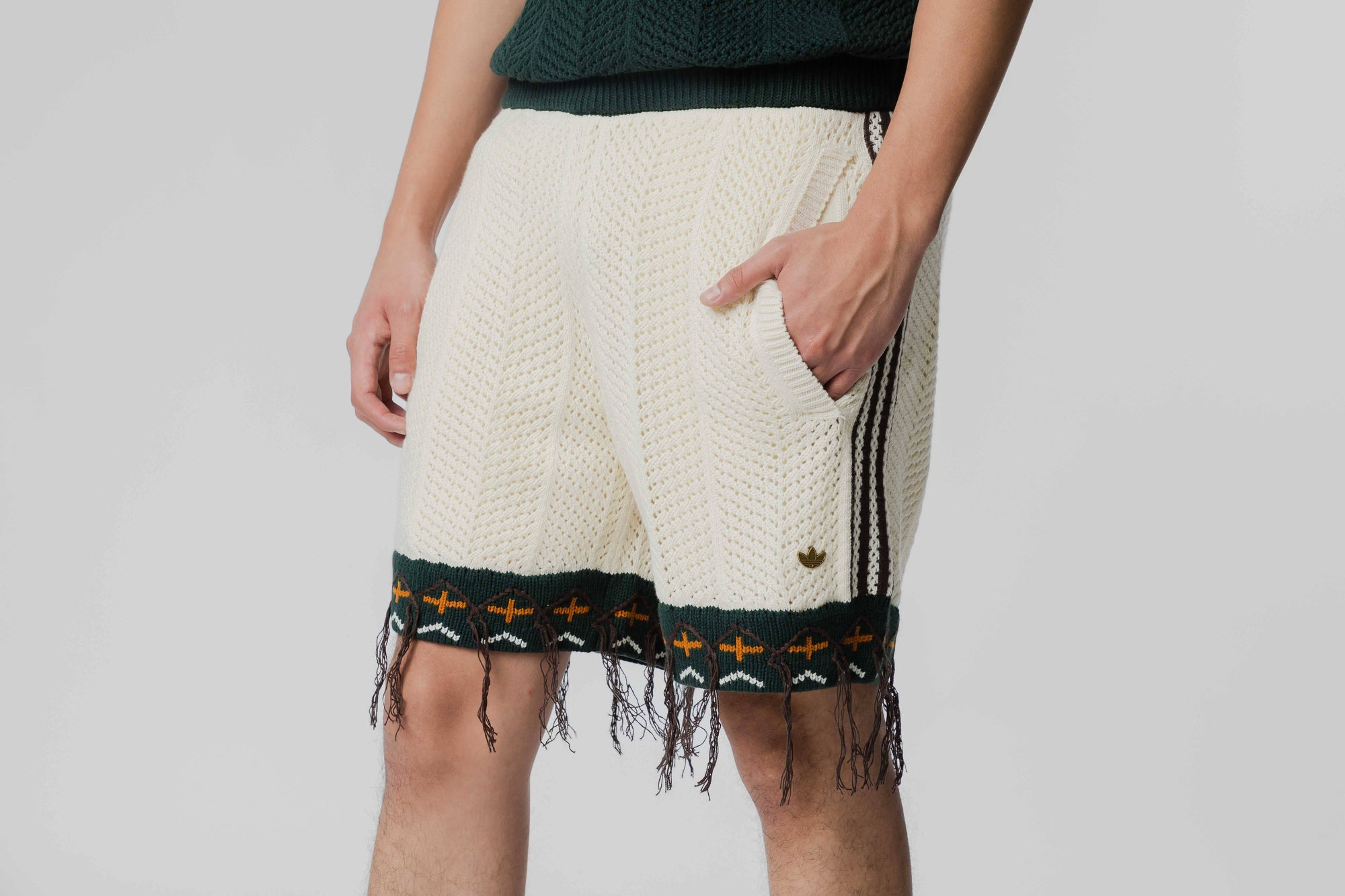 adidas CLOT by Edison Chen Crochet Shorts
