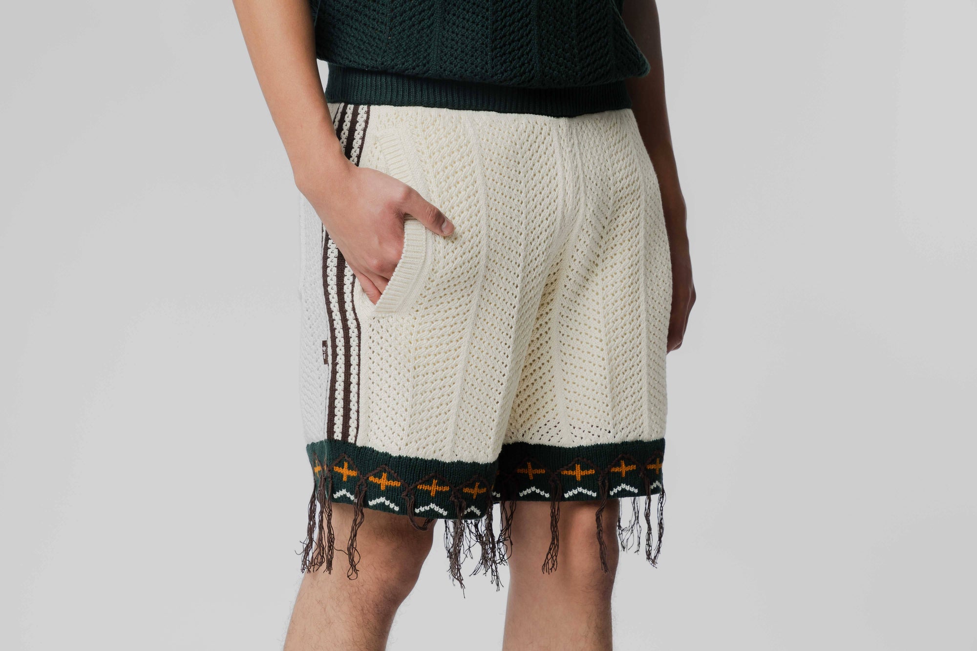 adidas CLOT by Edison Chen Crochet Shorts