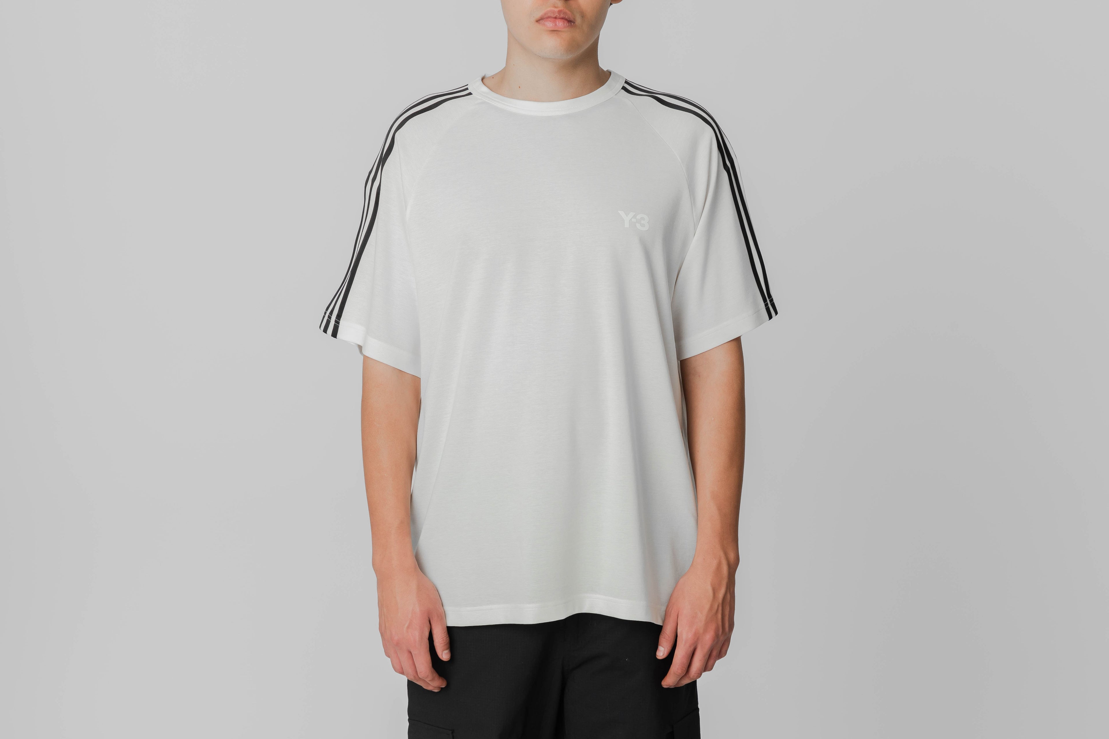 adidas Y-3 SS 3-Stripes Tee - JY8187 - Lust México