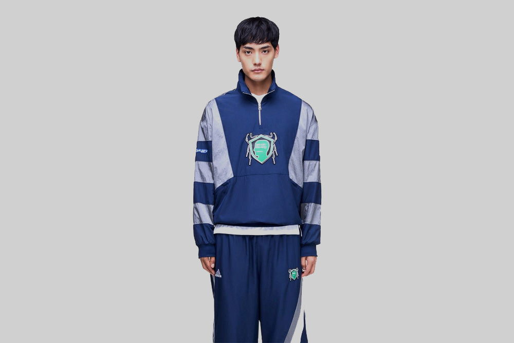 adidas x Brain Dead Half-Zip Track Sweatshirt - JZ1055