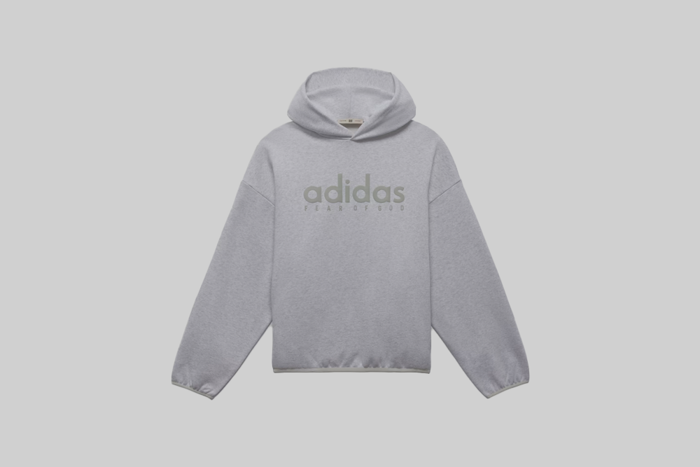 adidas Fear Of God Athletics Heather Fleece Hoodie