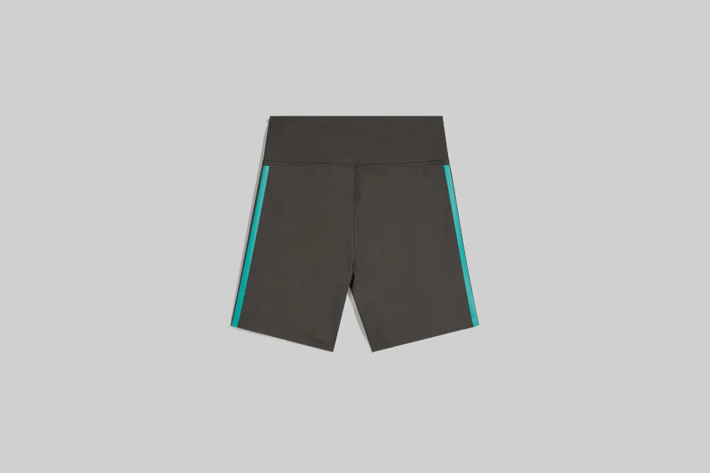 adidas x Sporty & Rich Short Legging 'Carbon' - KA0711