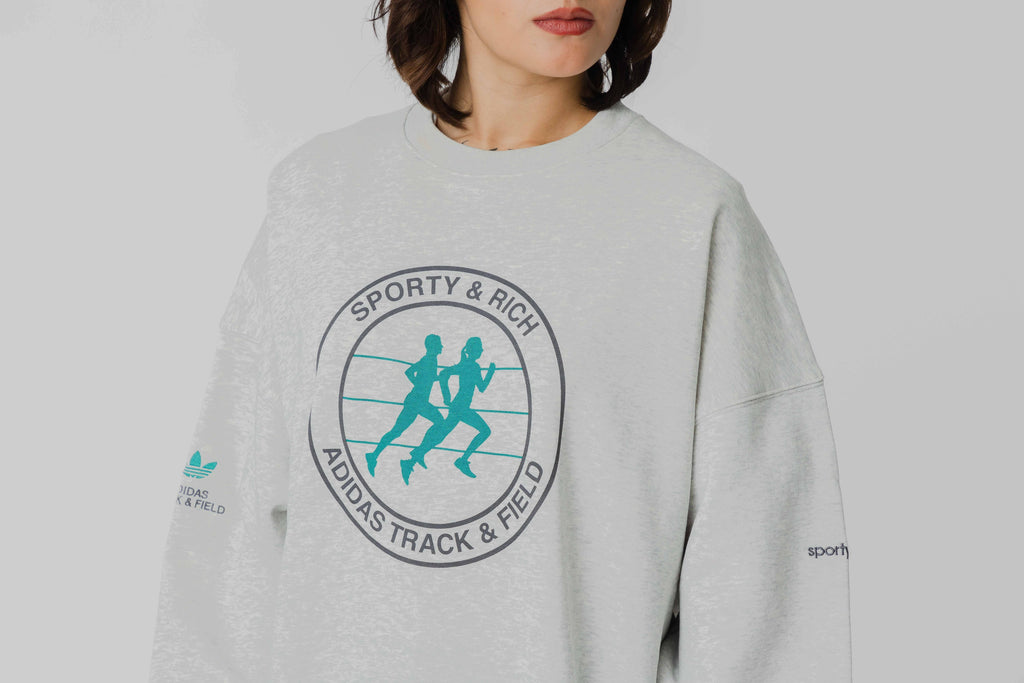 Women's adidas x Sporty & Rich Sweater - KA0719 - Lust México