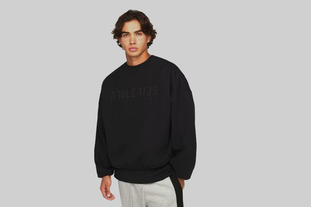 adidas Fear of God Athletics Suede Fleece Crewneck - KA4567