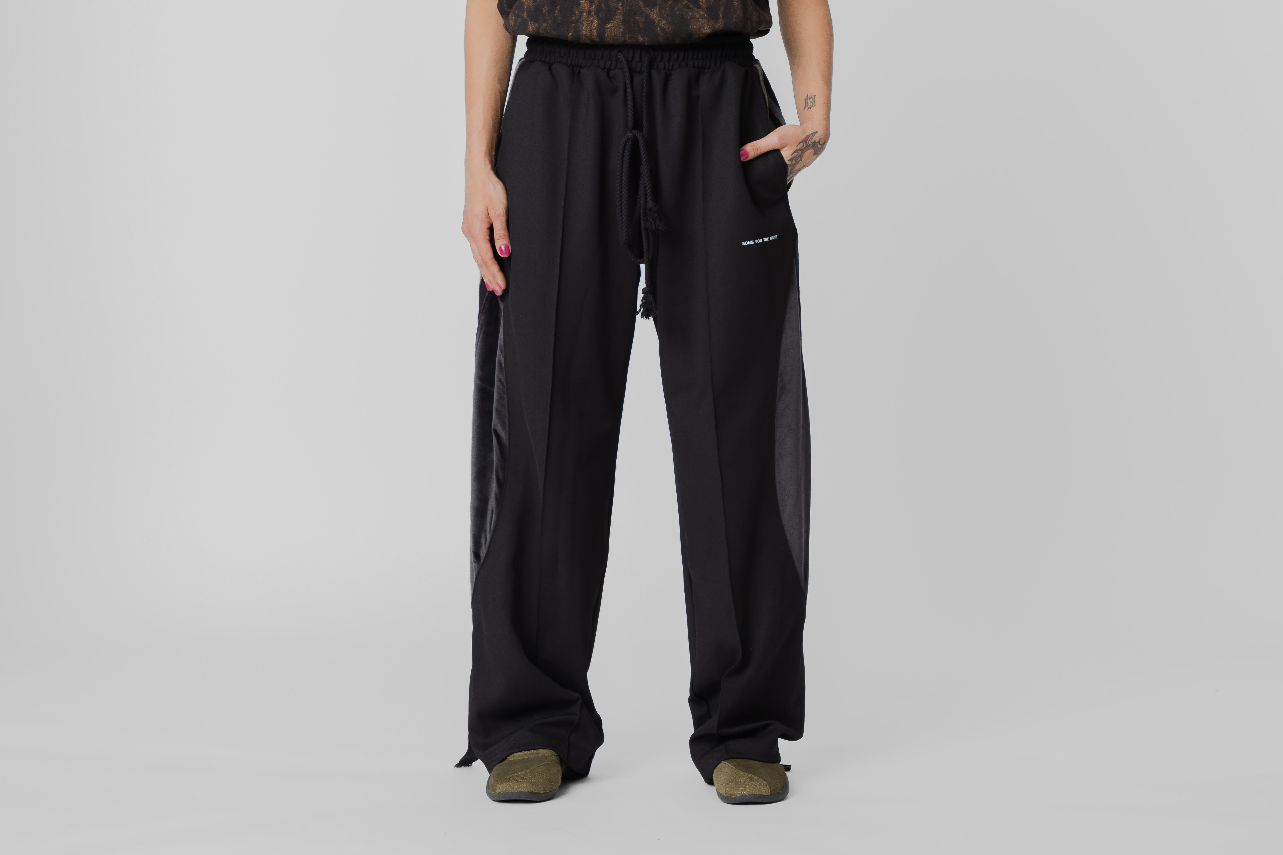 Song for the Mute adidas ADI006 トラックパンツ Men's trousers adidas x SONG FOR THE MUTE ADI006 Track Pant Black