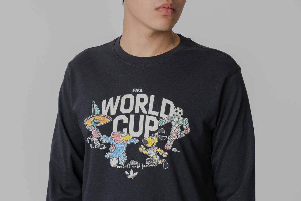 adidas Fifa World Cup 26 Mascot LS Tee - KC1317 - Lust México