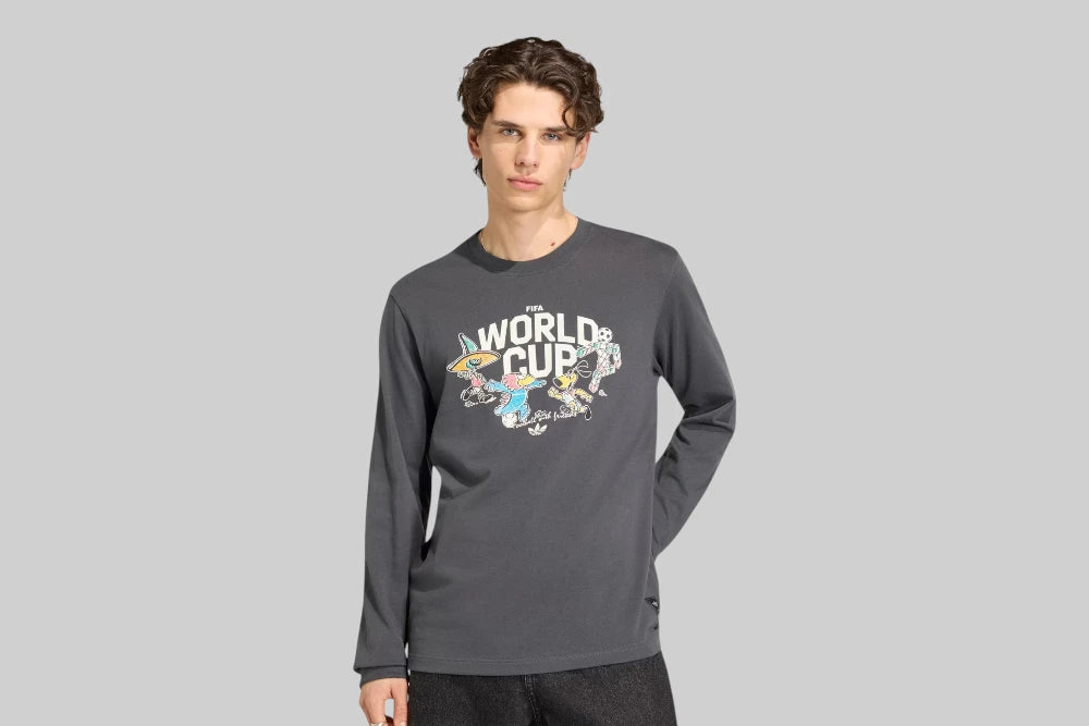 adidas Fifa World Cup 26 Mascot LS Tee - KC1317 - Lust México