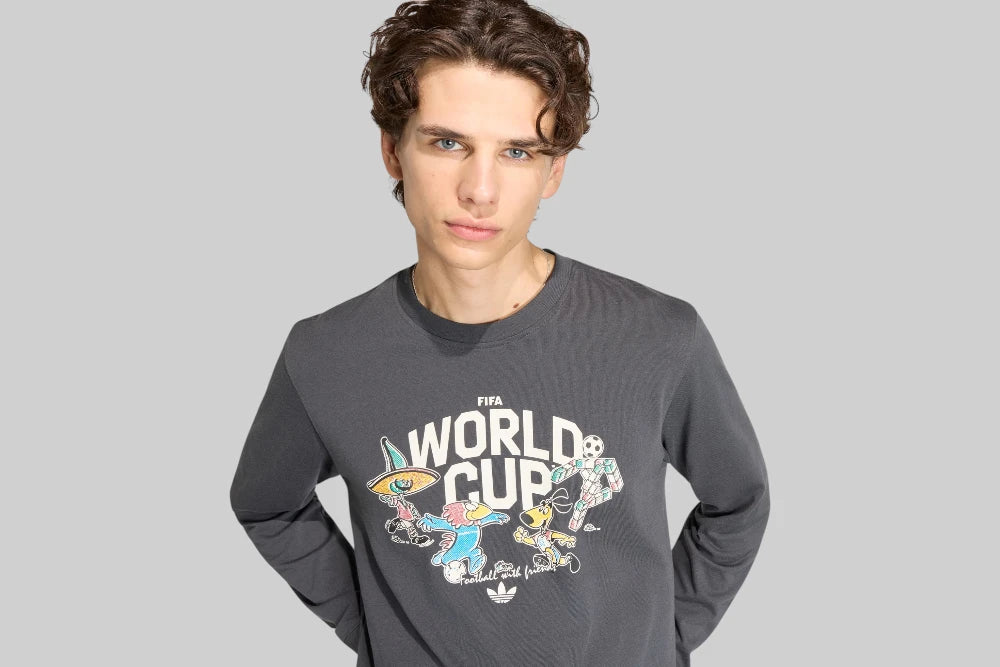 adidas Fifa World Cup 26 Mascot LS Tee - KC1317 - Lust México
