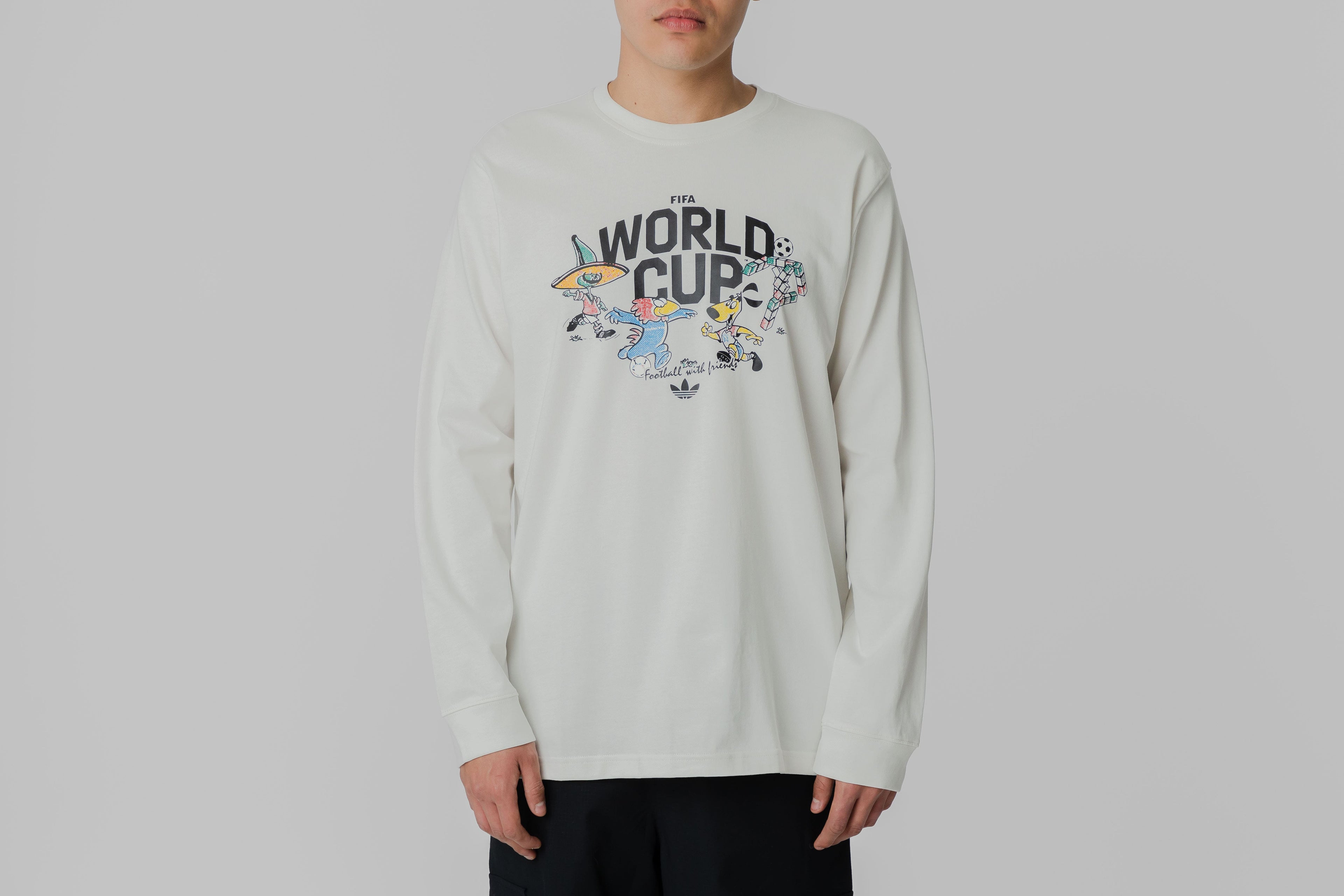adidas Fifa World Cup 26 Mascot LS Tee - KC1320 - Lust México