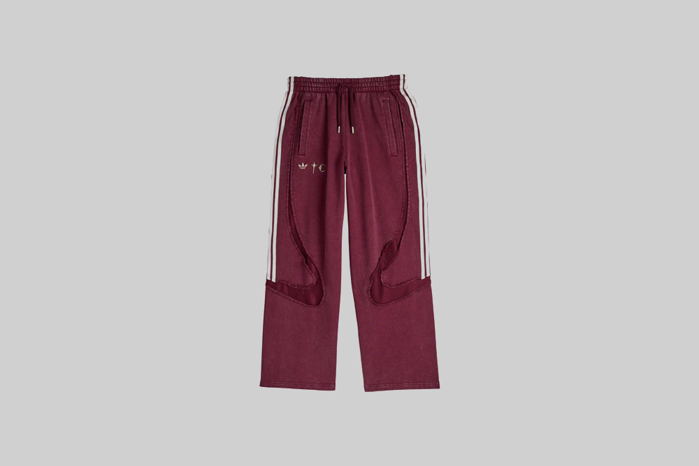 adidas x Thug Club Teamgeist Sweat Pants 'Maroon' - KC2217