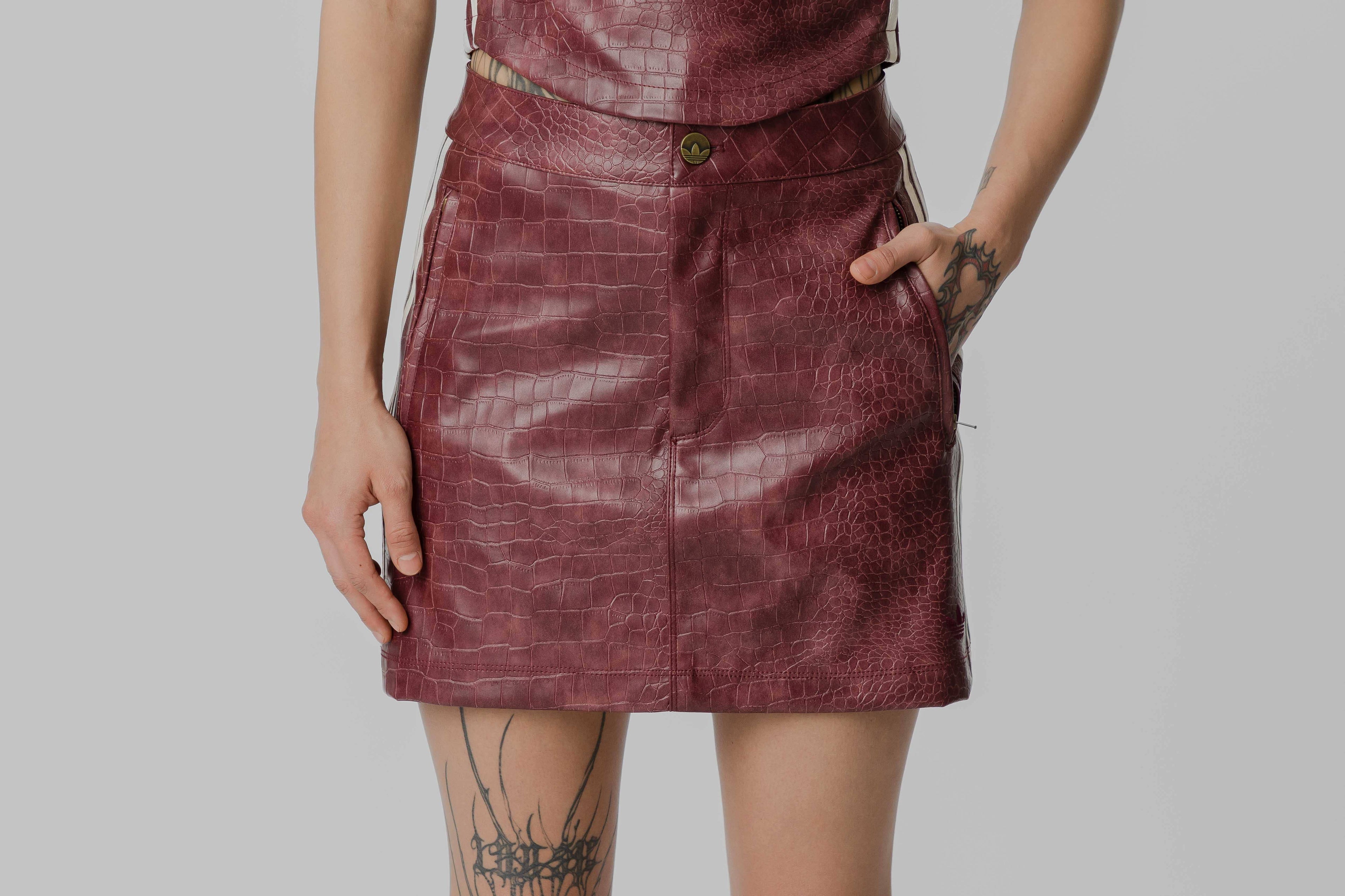 adidas Pleather Short Skirt - KD8785 - Lust México