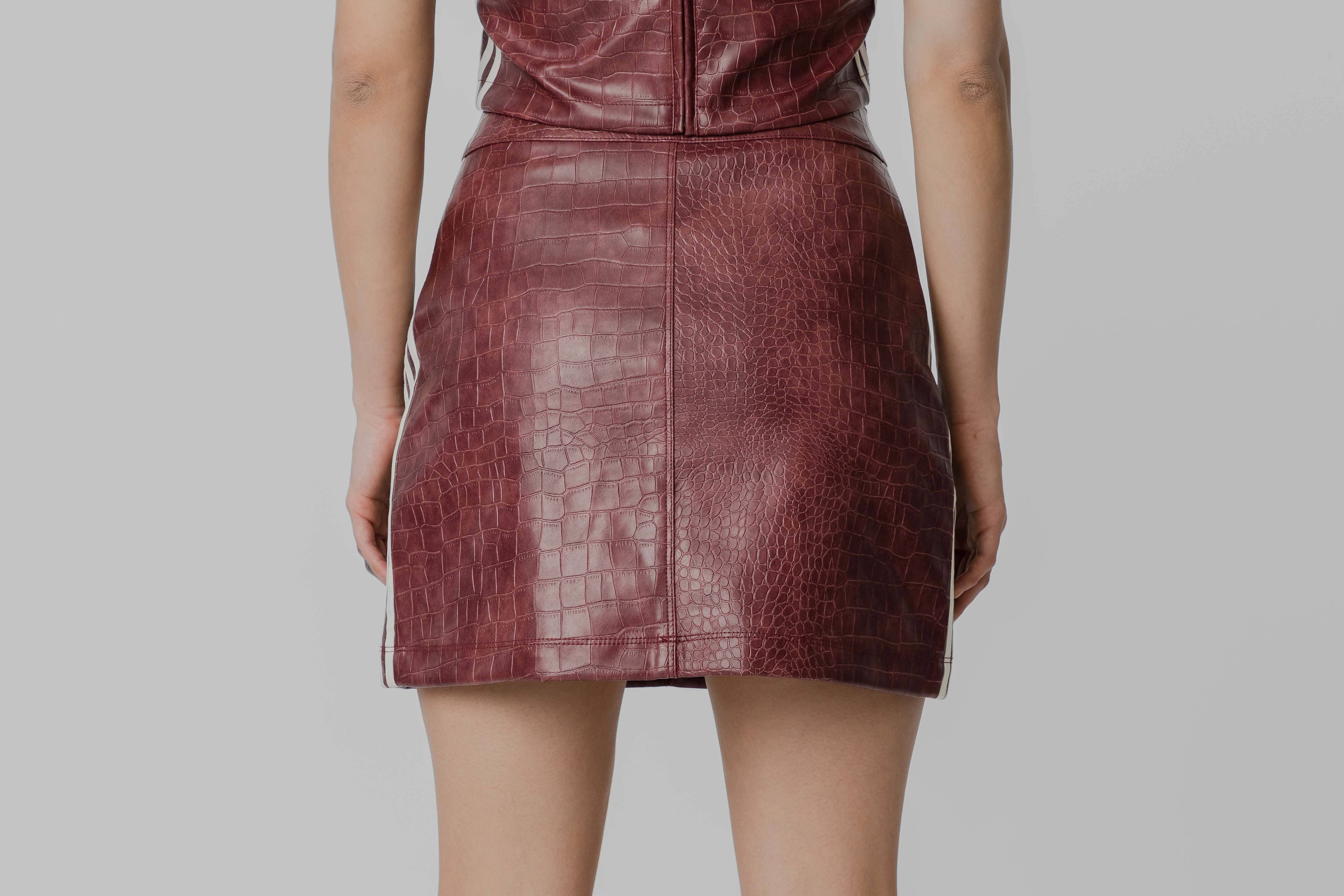 adidas Pleather Short Skirt - KD8785 - Lust México