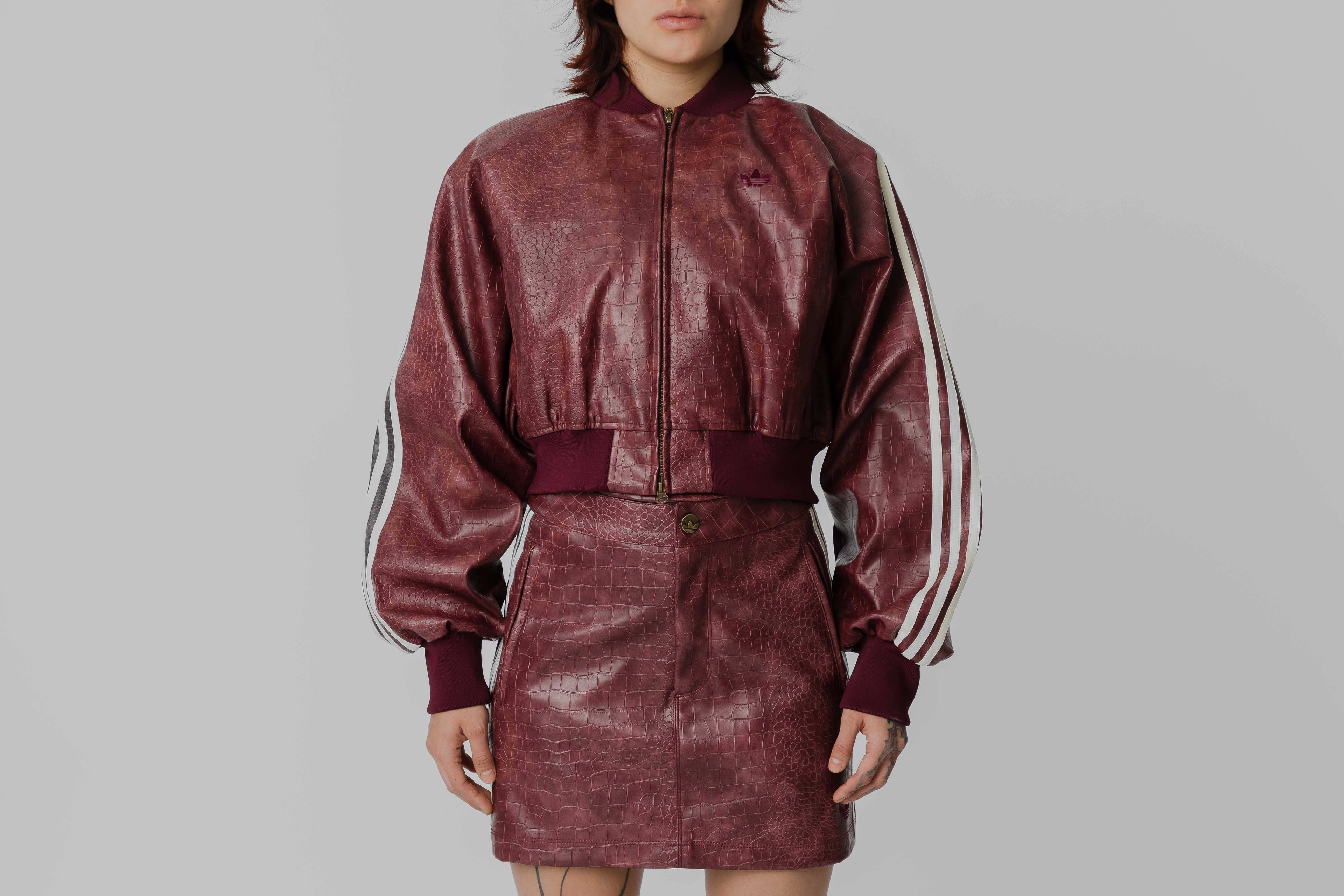 adidas Pleather Jacket - KD8792 - Lust México