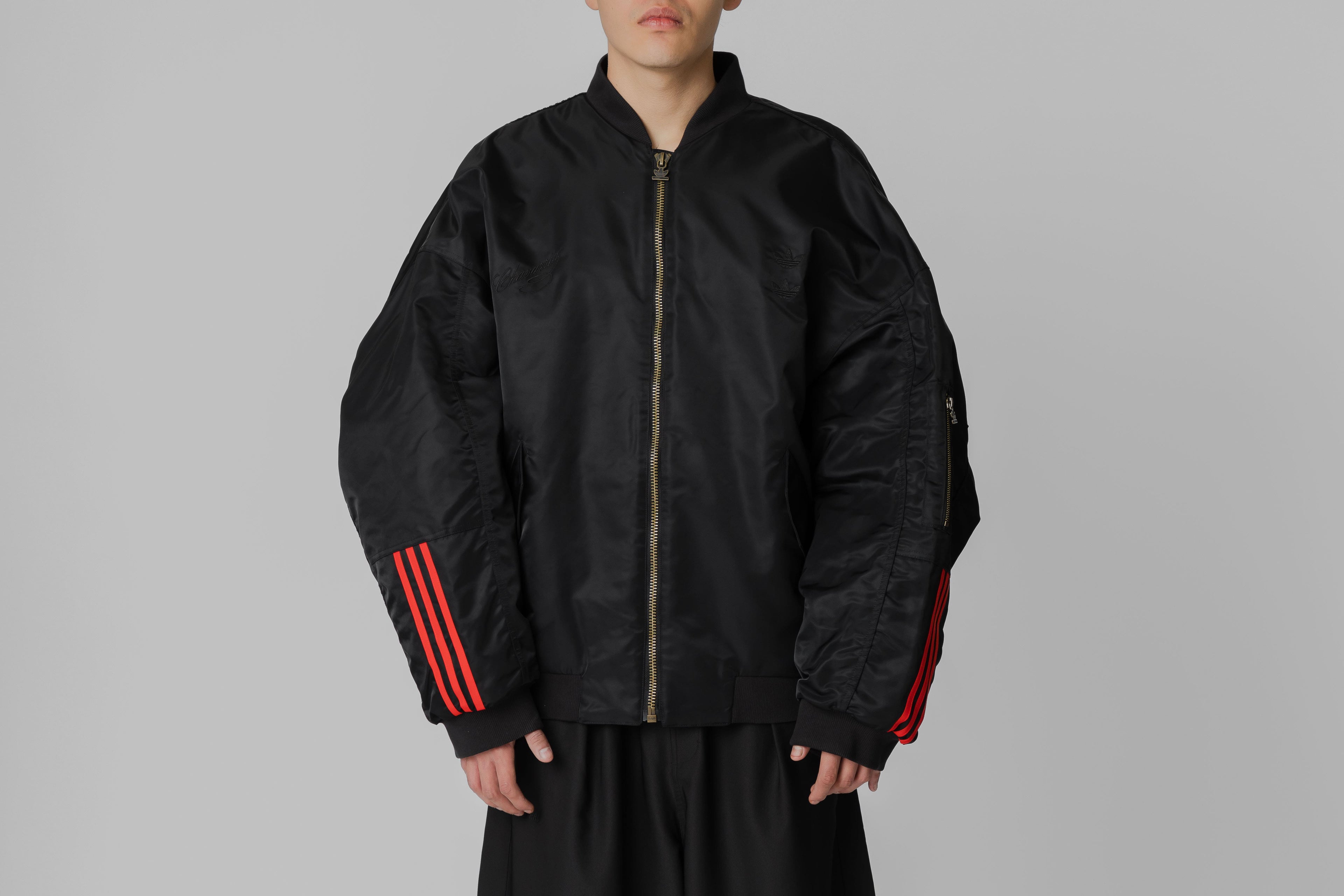 adidas x Willy Chavarria Satin Bomber Jacket - KD9361 - Lust México