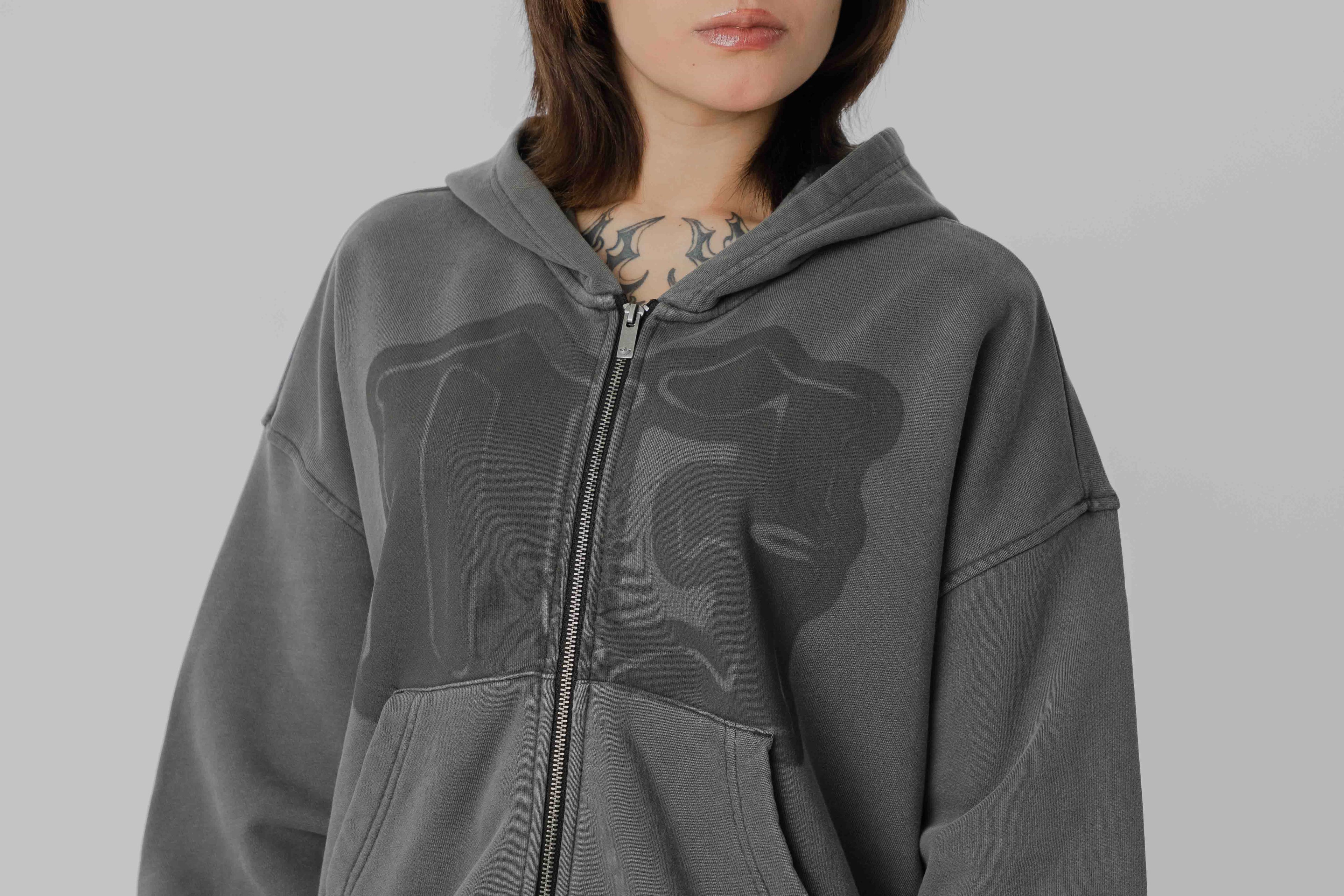 adidas Originals Loose FZ GFX Hoodie - KE3302 - Lust México