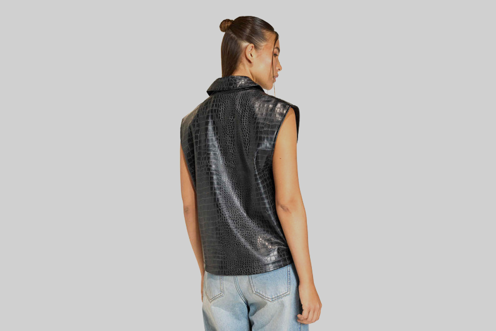 Women's adidas Pleather Vest - KE5033 - Lust México