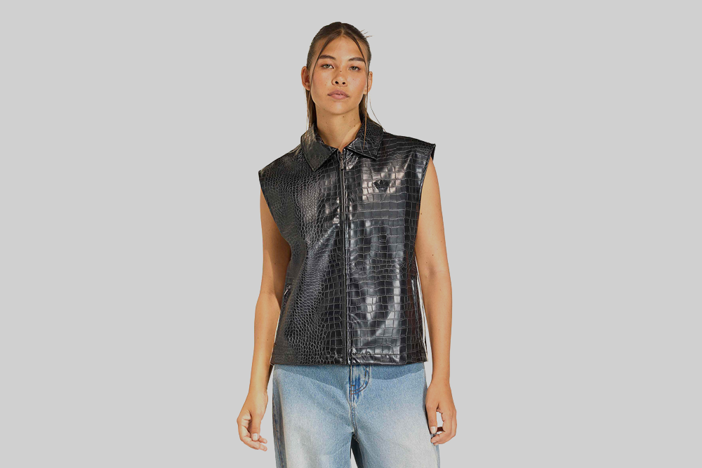 Women's adidas Pleather Vest - KE5033 - Lust México