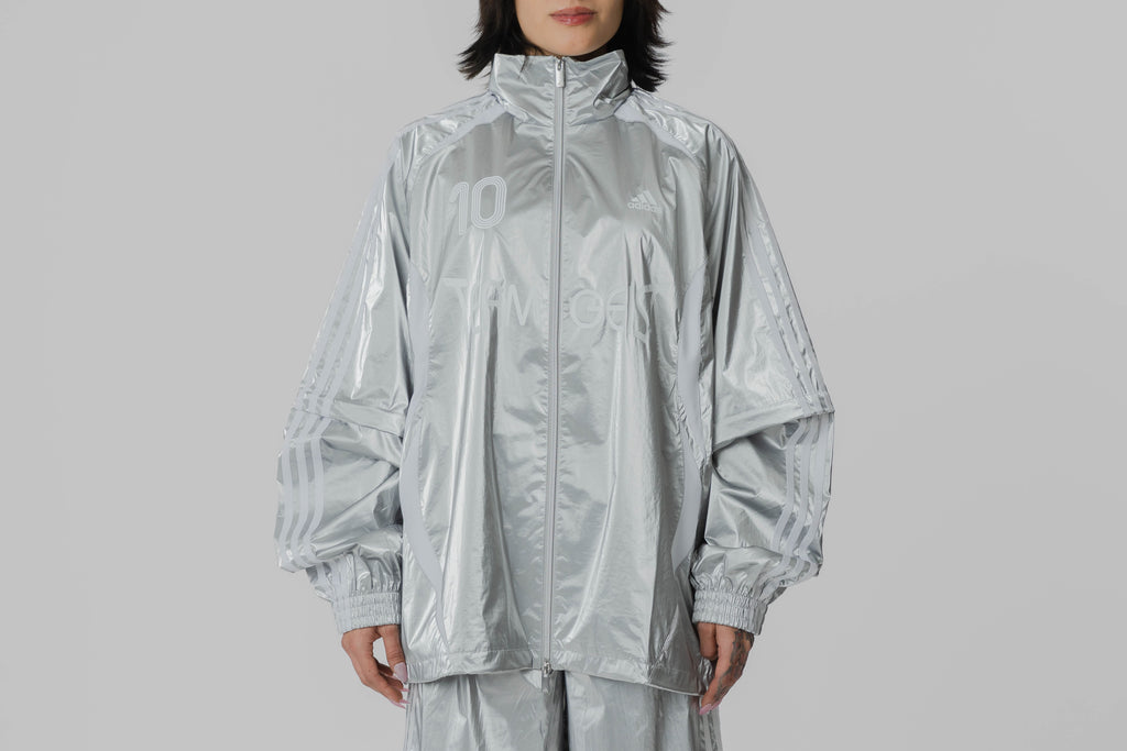 adidas Adilenium Season 4 Teamgeist Oversized Silver Track Top - KE9784