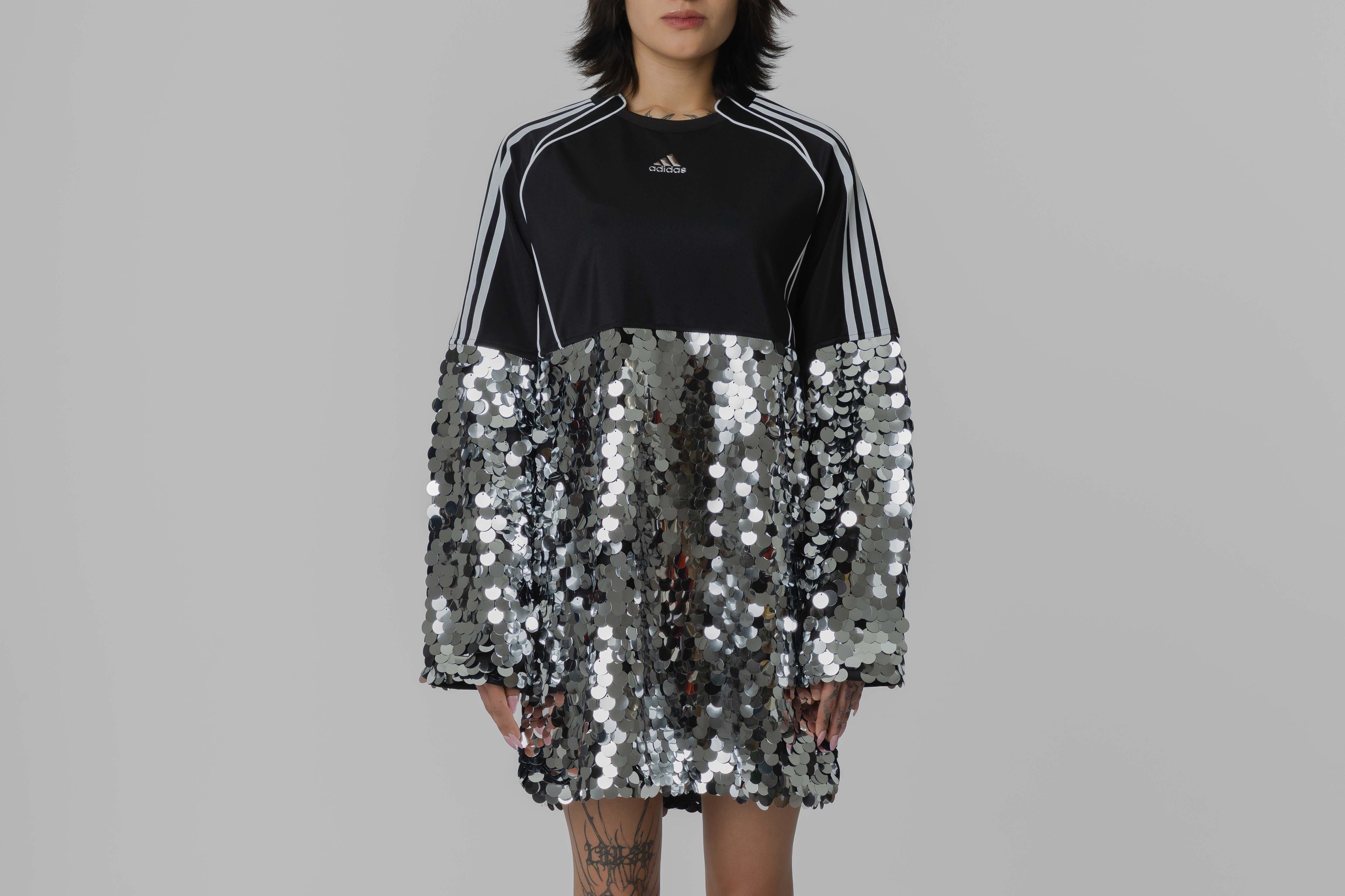 Women's adidas Originals Sequins Dress - KE9798 APP - TOP - UNISEX - ADULT - INLINE - FA - 25 en Lust México
