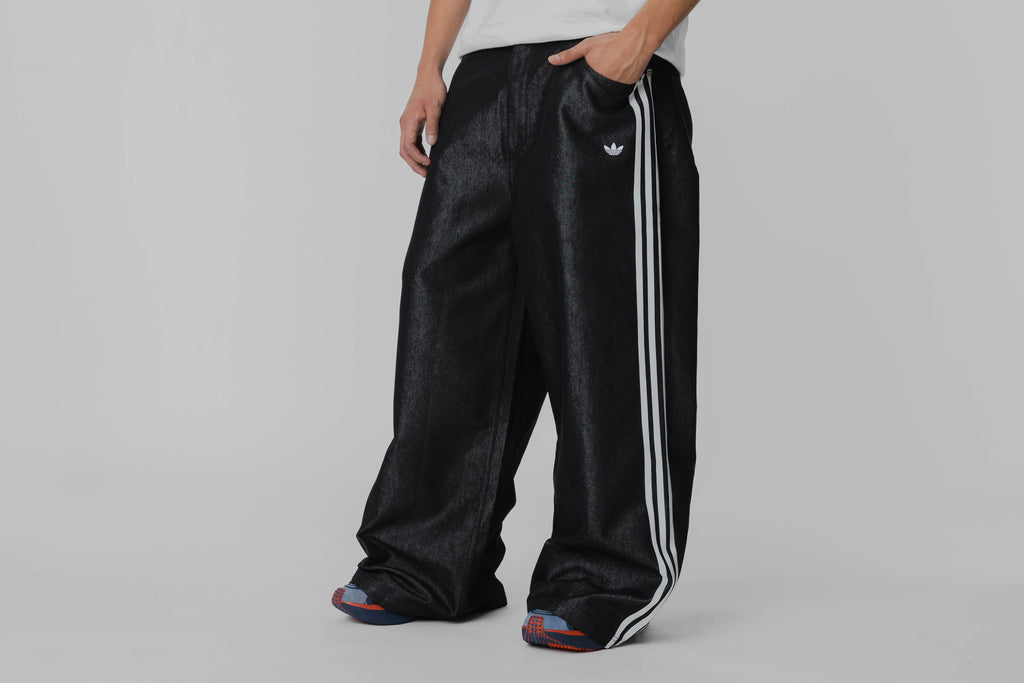 Women's adidas Adilenium Season 4 Teamgeist Baggy Shine Denim Pants - KE9799