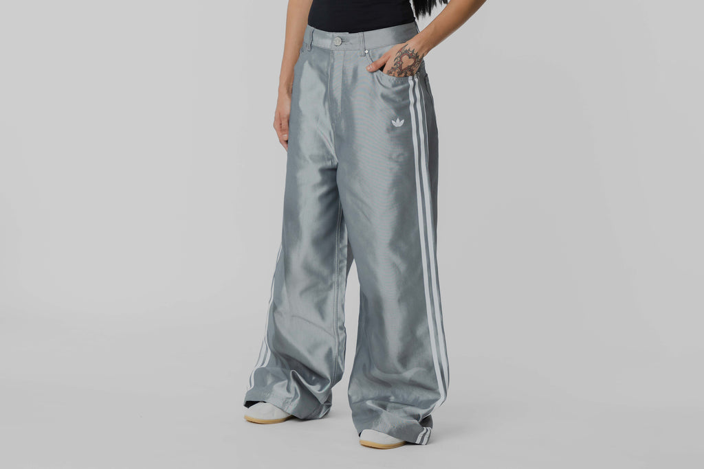Women's adidas Adilenium Season 4 Teamgeist Baggy Shine Denim Pants - KE9800