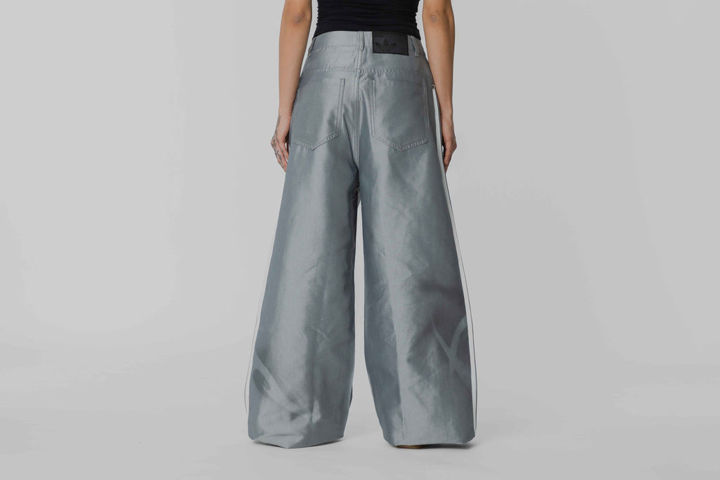 Women's adidas Adilenium Season 4 Teamgeist Baggy Shine Denim Pants - KE9800