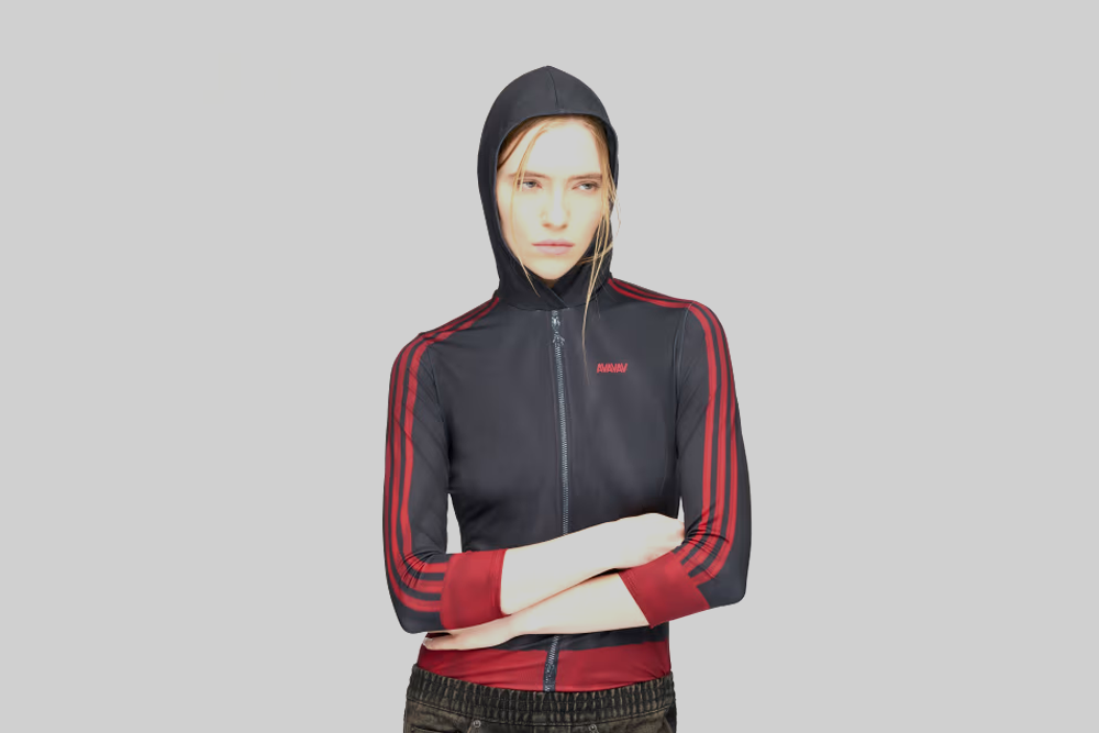 adidas x AVAVAV Cropped Hooded Jacket - KF4971 - Lust México