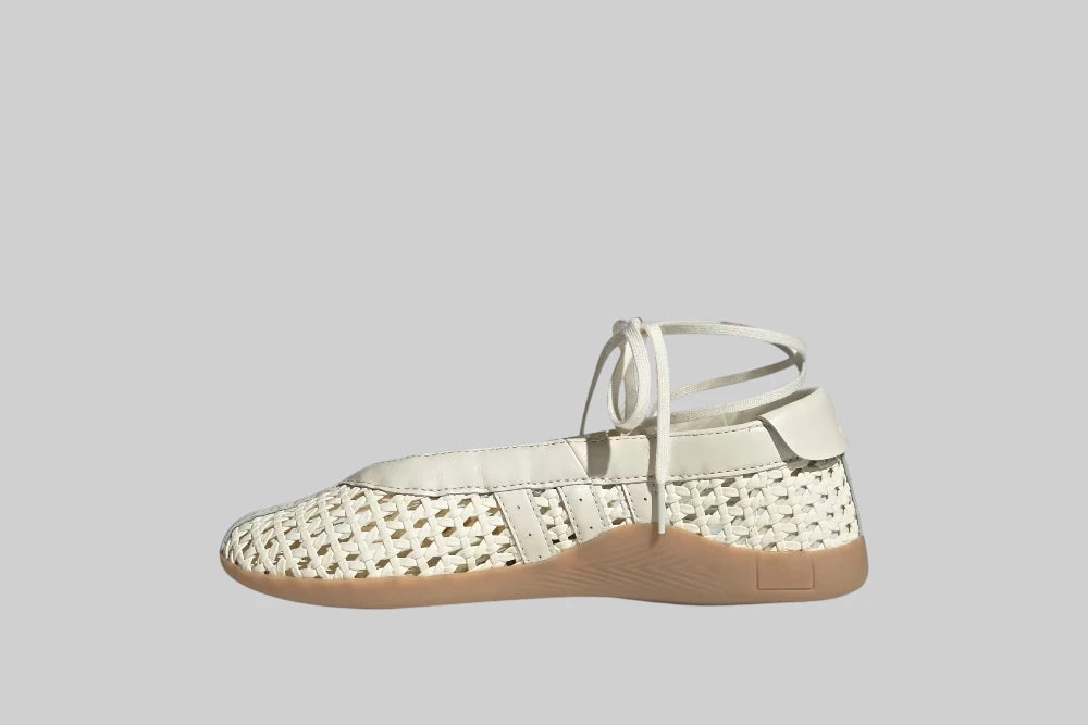 Women's adidas Taekwondo Mei Ballet 'Cream White' - KI3582 - Lust México