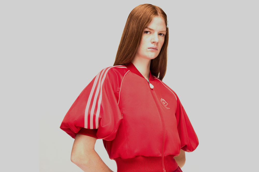 Women's adidas x Simone Rocha Superstar Track Top - KQ6954 - Lust México