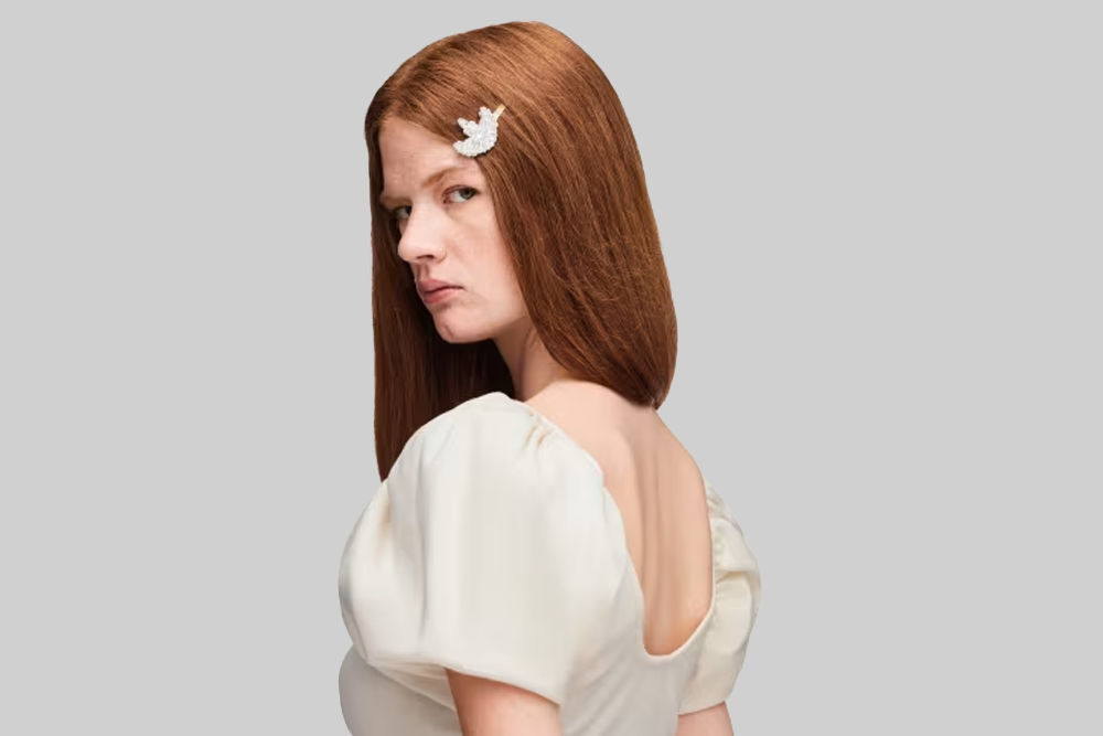 Women's adidas x Simone Rocha Puff Sleeve Tee - KQ6955 - Lust México
